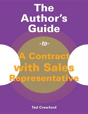 Book cover for The Author's Guide to a Contract with Sales Representative