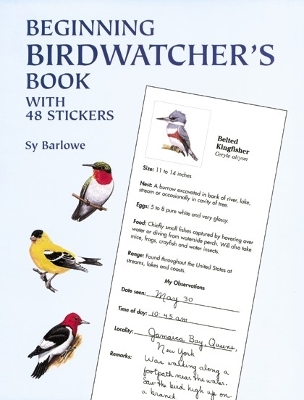 Book cover for Beginning Birdwatcher's Book