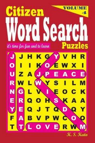 Cover of Citizen Word Search Puzzles, Vol. 4