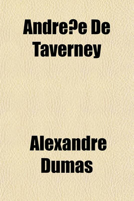 Book cover for Andre E de Taverney
