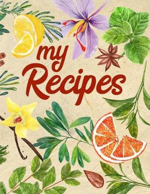 Book cover for My Recipes