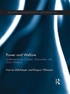 Book cover for Power and Welfare