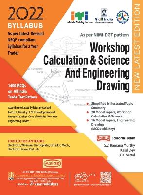 Book cover for Electrician Workshop Calculation & Science And Engineering Drawing (NSQF 1st & 2nd Year)