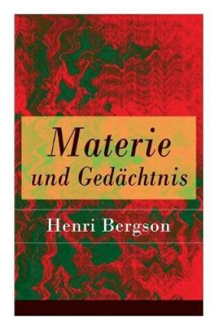 Cover of Materie und Ged chtnis