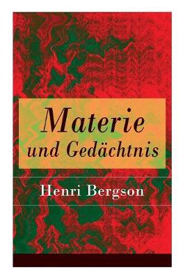 Book cover for Materie und Ged chtnis