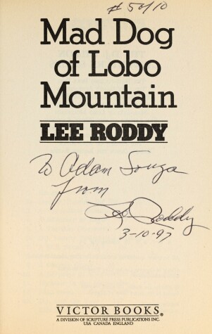 Cover of The Mad Dog of Lobo Mountian