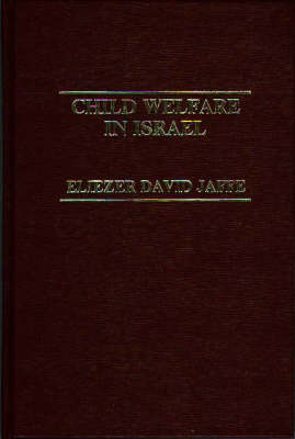 Book cover for Child Welfare in Israel.