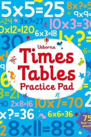 Cover of Times Tables Practice Pad