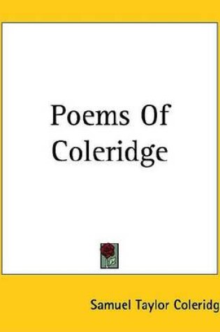 Cover of Poems of Coleridge