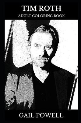 Book cover for Tim Roth Adult Coloring Book