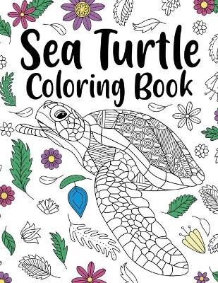 Cover of Sea Turtle Coloring Book