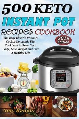 Book cover for 500 Keto Instant Pot Recipes Cookbook