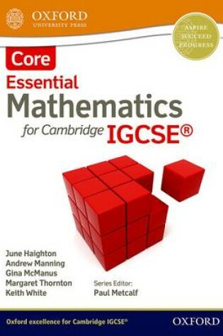Cover of Essential Mathematics for Cambridge IGCSE Core