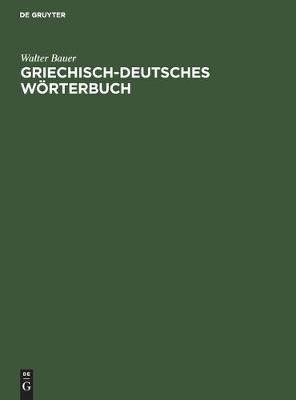 Book cover for Griechisch-Deutsches W�rterbuch