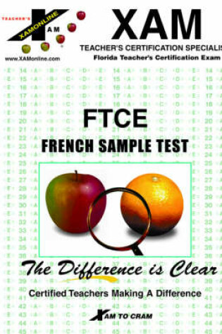 Cover of FTCE French Sample Test