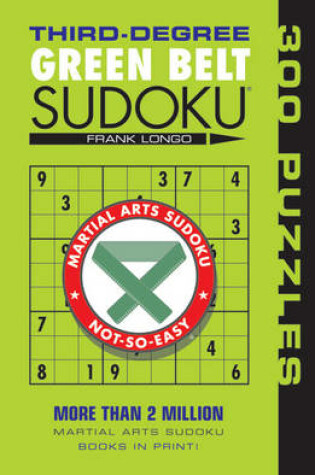 Cover of Third-Degree Green Belt Sudoku