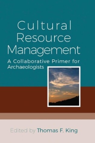 Cover of Cultural Resource Management