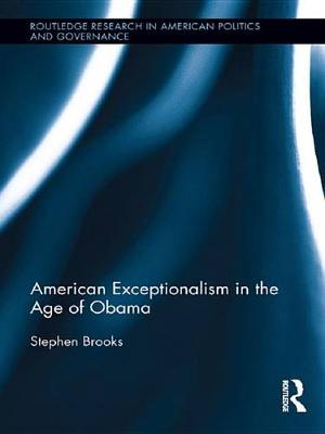Book cover for American Exceptionalism in the Age of Obama