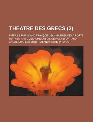 Book cover for Theatre Des Grecs (2 )