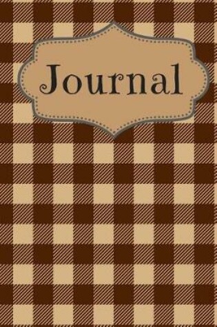 Cover of Plaid Coffee Shades Journal