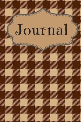 Book cover for Plaid Coffee Shades Journal