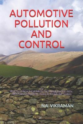 Book cover for Automotive Pollution and Control