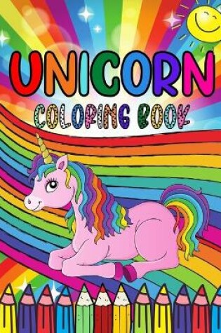 Cover of Unicorn Coloring Book