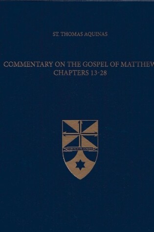 Cover of Commentary on the Gospel of Matthew 13-28