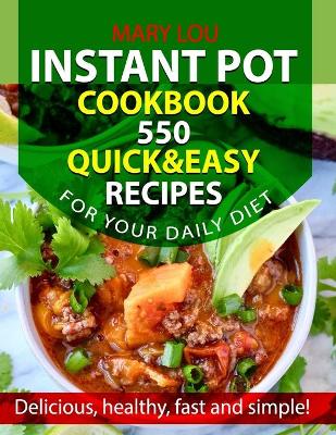 Book cover for Instant Pot Cookbook 550
