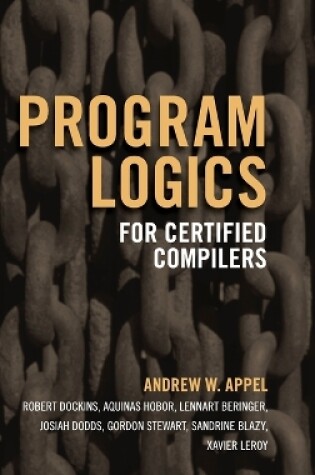 Cover of Program Logics for Certified Compilers