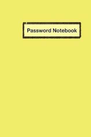 Cover of Password Notebook