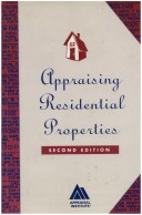 Cover of Appraising Residential Properties
