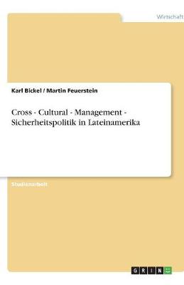 Book cover for Cross - Cultural - Management - Sicherheitspolitik in Lateinamerika