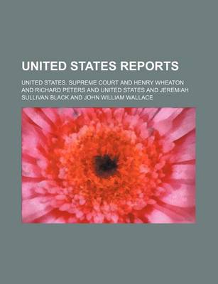 Book cover for United States Reports (Volume 256)