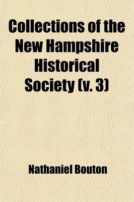 Book cover for Collections of the New Hampshire Historical Society Volume 3