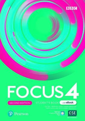 Book cover for Focus BrE Level 4 Student's Book & Flipbook with MyEnglishLab