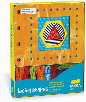 Book cover for MoMA Modern Shapes Lacing Cards