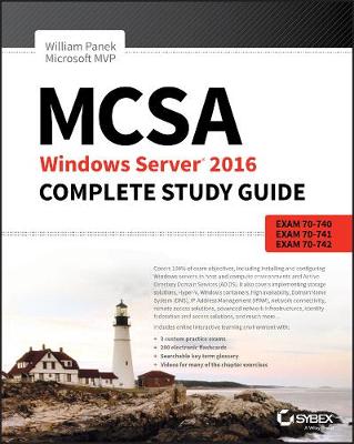 Book cover for MCSA Windows Server 2016 Complete Study Guide