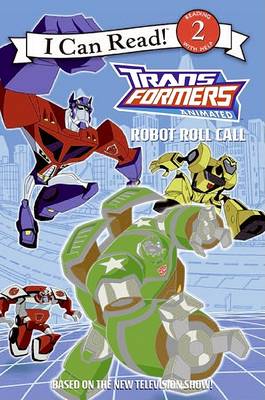 Book cover for Transformers Animated