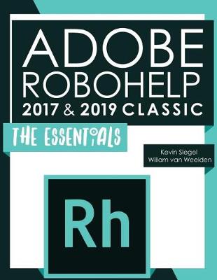 Book cover for Adobe Robohelp 2017 & 2019 Classic