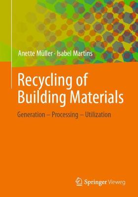 Book cover for Recycling of Building Materials