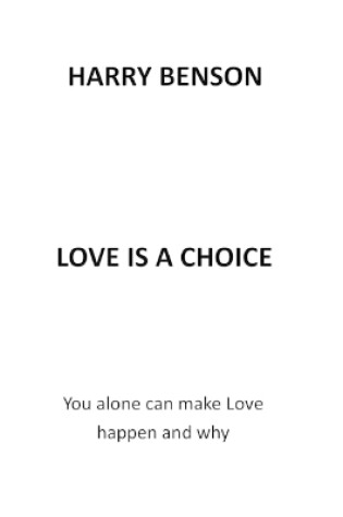 Cover of Love Is a Choice