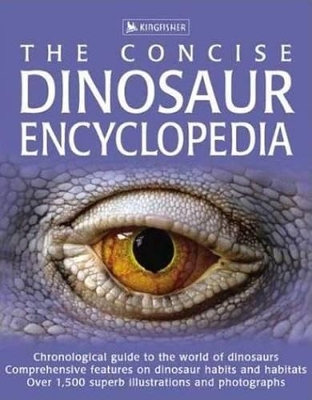 Book cover for The Concise Dinosaur Encyclopedia