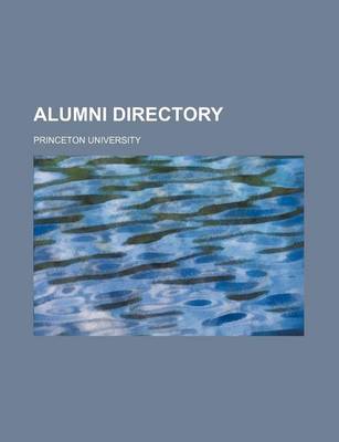 Book cover for Alumni Directory