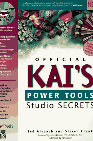 Cover of Kai's Power Tools Studio Secrets