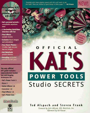 Book cover for Kai's Power Tools Studio Secrets