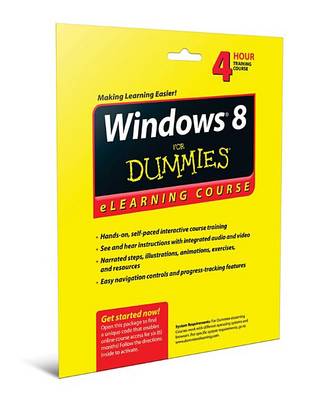 Book cover for Windows 8 For Dummies eLearning Course Access Code Card (6 Month Subscription)