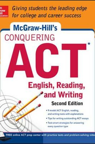 Cover of McGraw-Hill's Conquering ACT English Reading and Writing, 2nd Edition