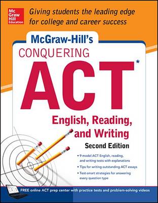 Book cover for McGraw-Hill's Conquering ACT English Reading and Writing, 2nd Edition