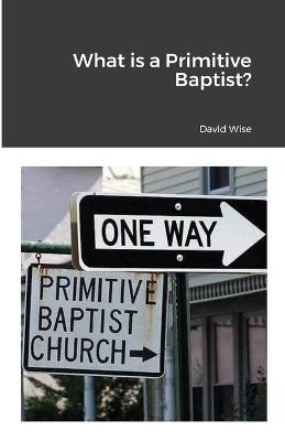 Book cover for What is a Primitive Baptist
